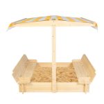 Skipper Sandpit With Canopy