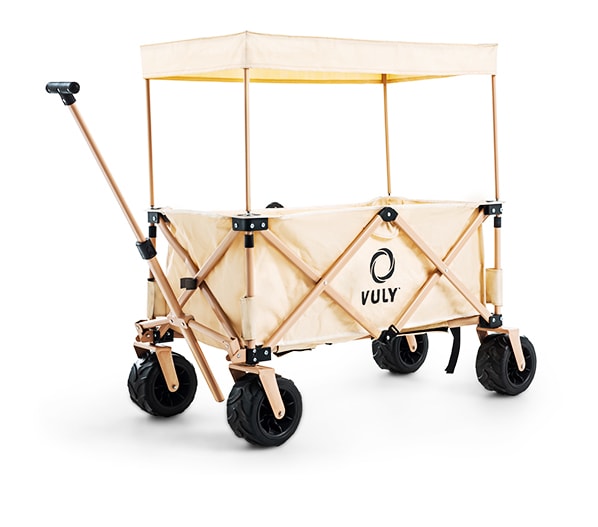 Vuly Rover Wagon Cart with Shade Cover (Beach Edition)